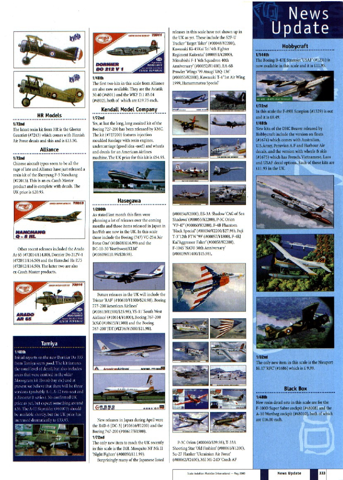 Scale Aviation Modeller International 2000-05